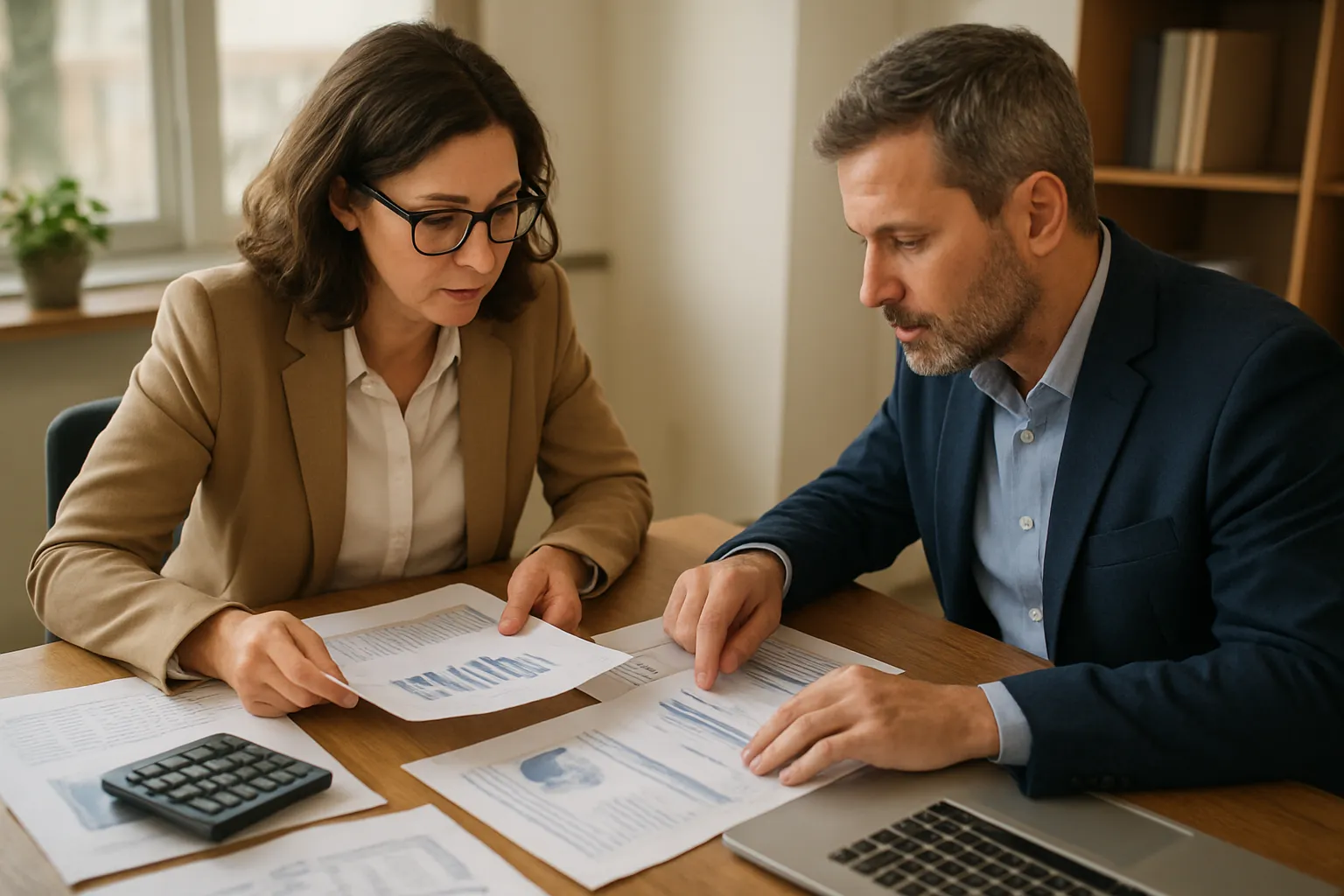 Abbotsford BC farm owner or business operator in a free accounting consultation with Phoenix Knight Financial Services reviewing Fraser Valley tax and bookkeeping options