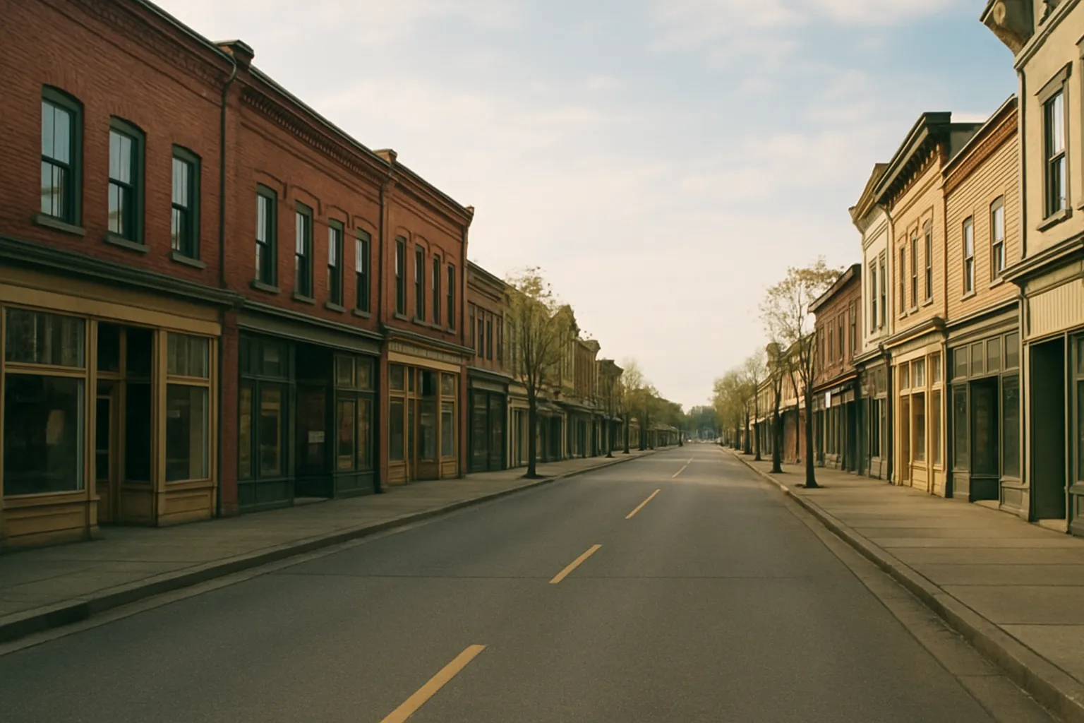 Cloverdale Surrey historic 176th Street main strip showing heritage storefronts and small-town community character