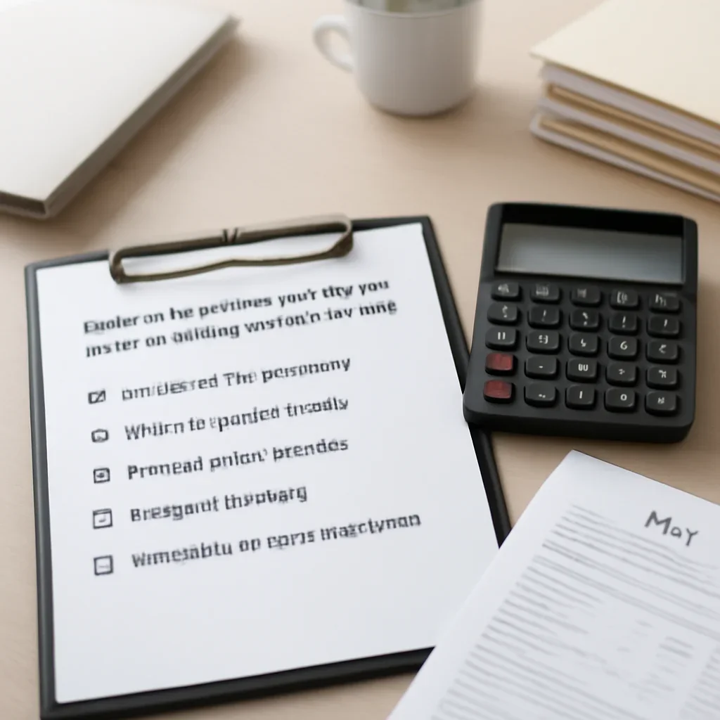 Checklist and financial paperwork for bare trust reporting rules: what bc residents need to know in a clean desk setting