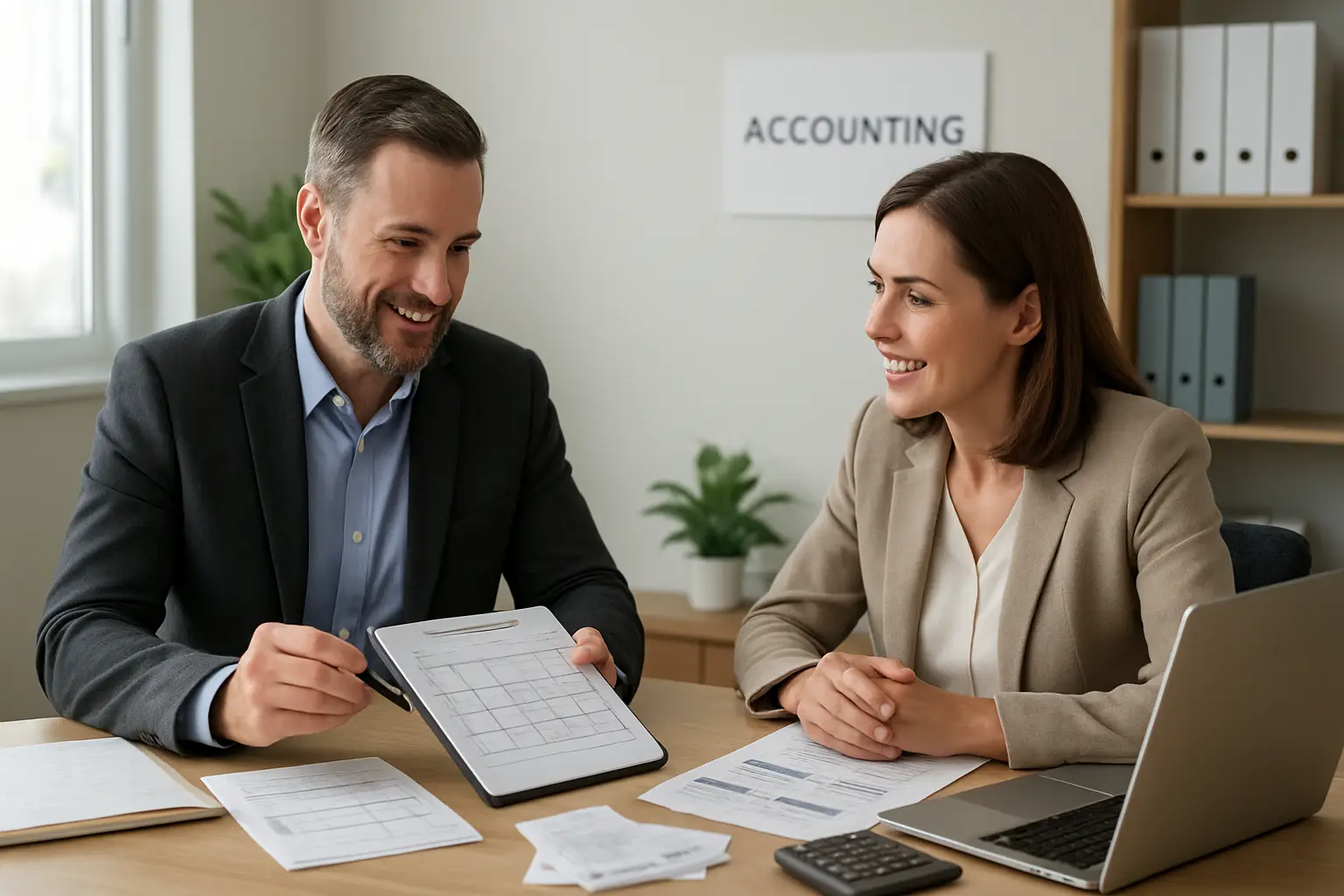Surrey business owner booking a bookkeeping cleanup assessment with Phoenix Knight Financial Services