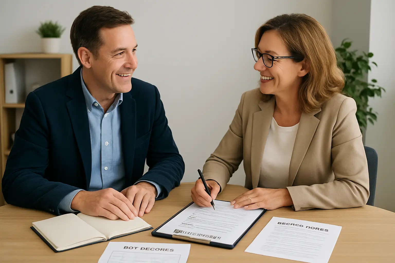 Surrey business owner booking a bookkeeping consultation for monthly books GST payroll and year-end records
