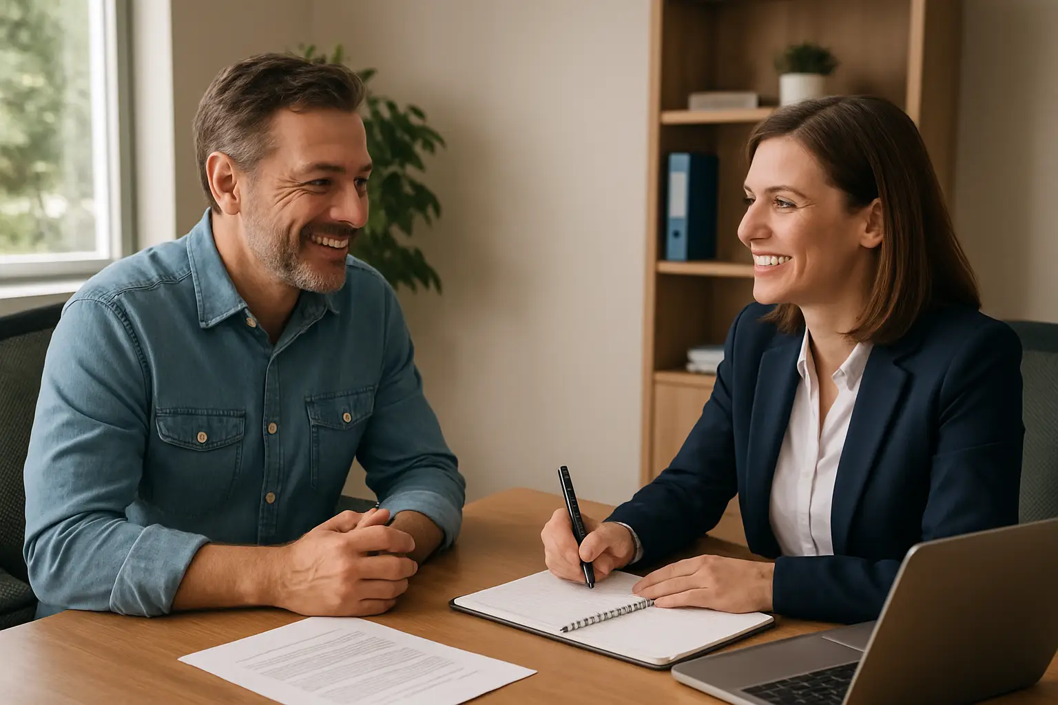 Surrey business owner booking a corporate tax deduction consultation with Phoenix Knight Financial Services