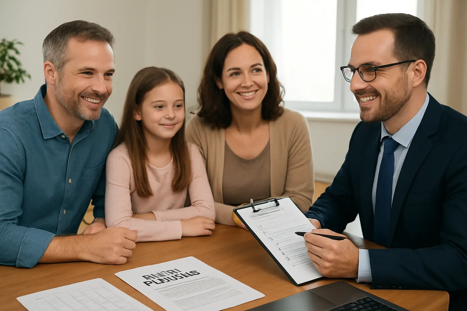Surrey family booking a family estate planning consultation with Phoenix Knight Financial Services