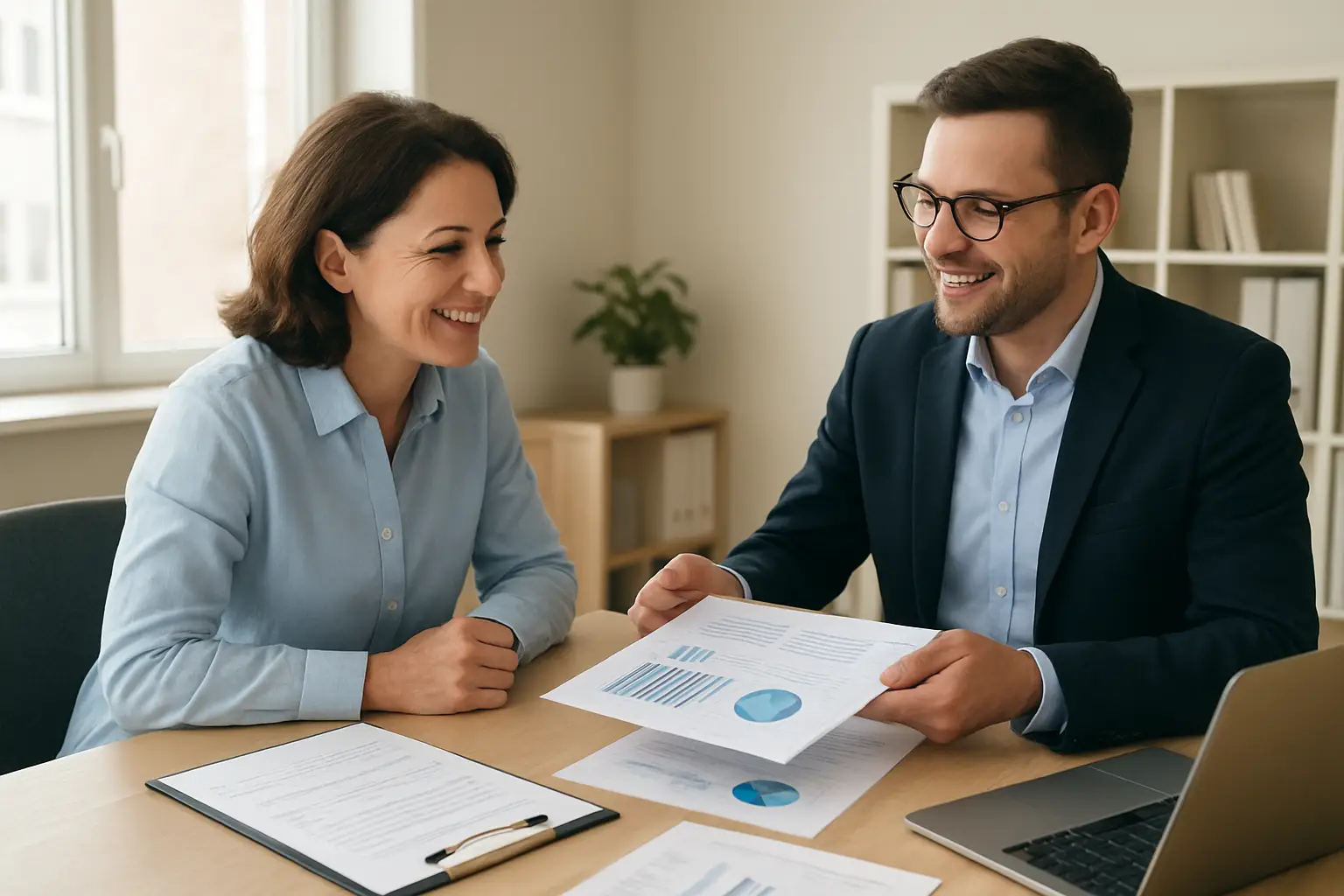 Surrey business owners reviewing budget vs actual analysis with their corporate CPA team