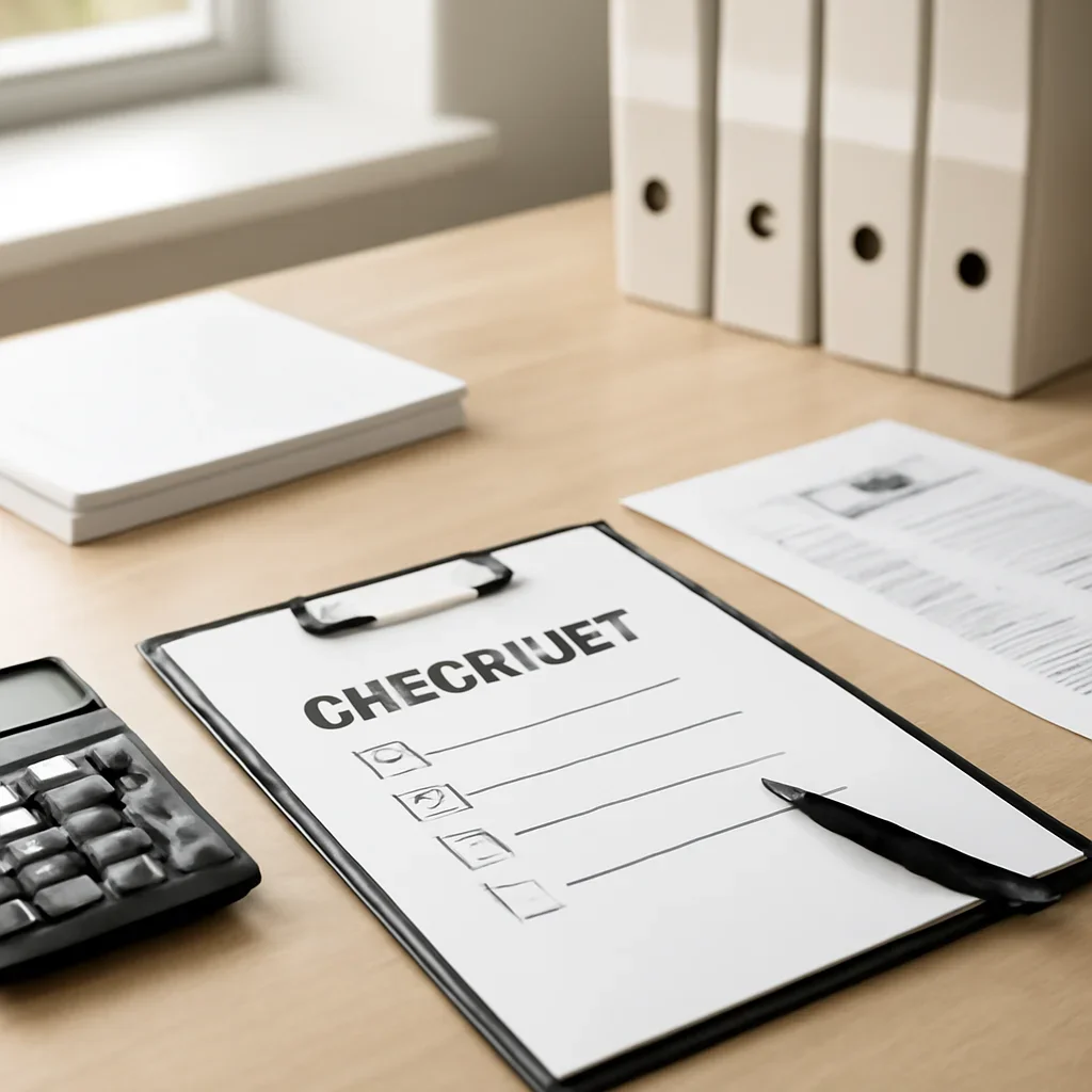 Checklist and financial paperwork for holding companies in bc: when is it time to set one up? in a clean desk setting