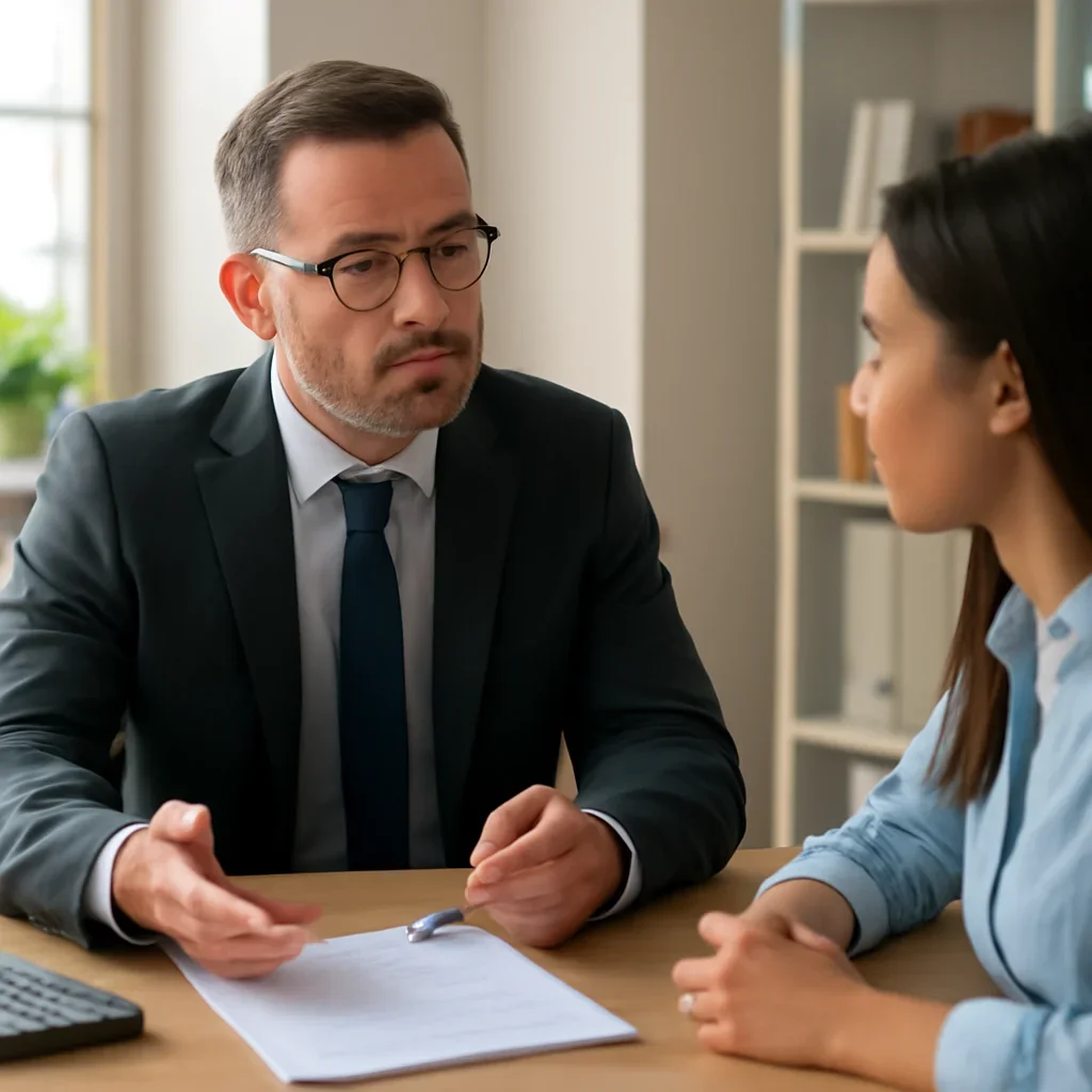 Phoenix Knight advisor discussing a stress-free tax catch-up plan with a client