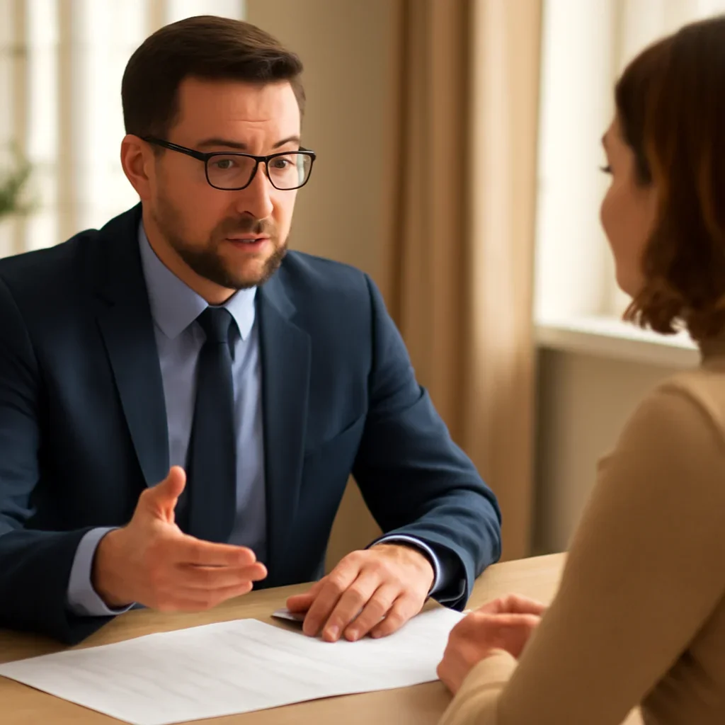 Advisor discussing how to handle a cra net worth audit with a client in Canada
