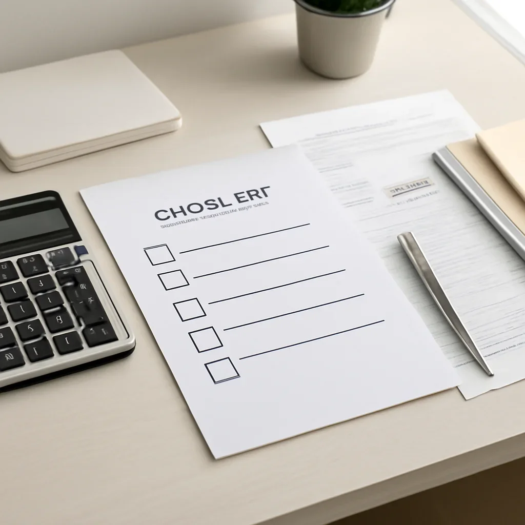 Checklist and financial paperwork for how to handle a cra net worth audit in a clean desk setting