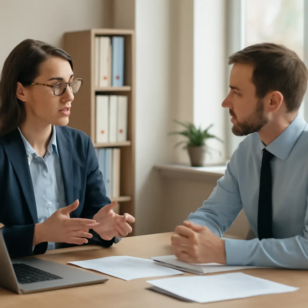 Phoenix Knight advisor helping a business owner map out a stress-free monthly bookkeeping rhythm