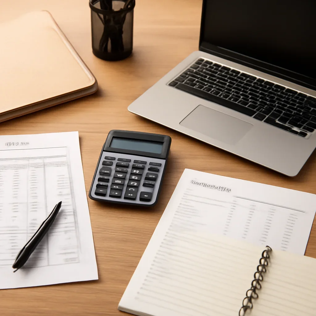 Visual representation of hidden DIY accounting costs and small business financial dashboards