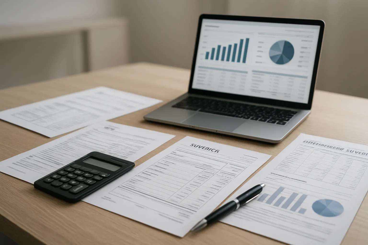 Sapperton accounting professional meeting with Royal Columbian Hospital healthcare worker to discuss tax planning and financial strategy in professional office setting with financial documents on desk.