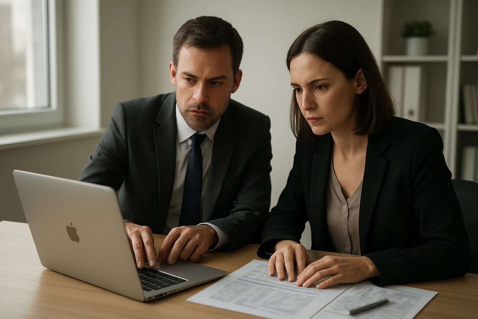 Surrey business owner booking a free accounting consultation with Phoenix Knight Financial Services advisor Robin DeRidder