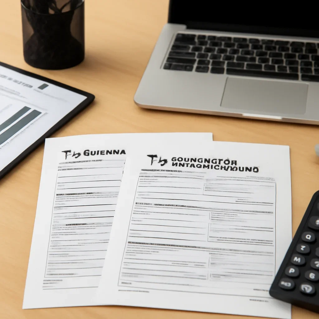 Simple comparison chart outlining the key operational differences between T1 personal and T2 corporate filings