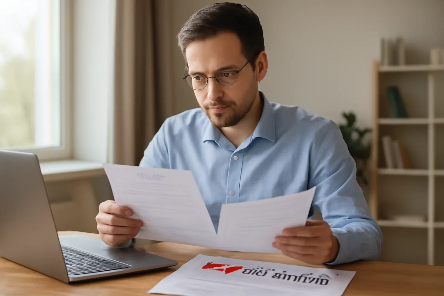 Tax Refund Timeline in Canada: What to Expect concept with a Canadian taxpayer reviewing documents and refund or tax records