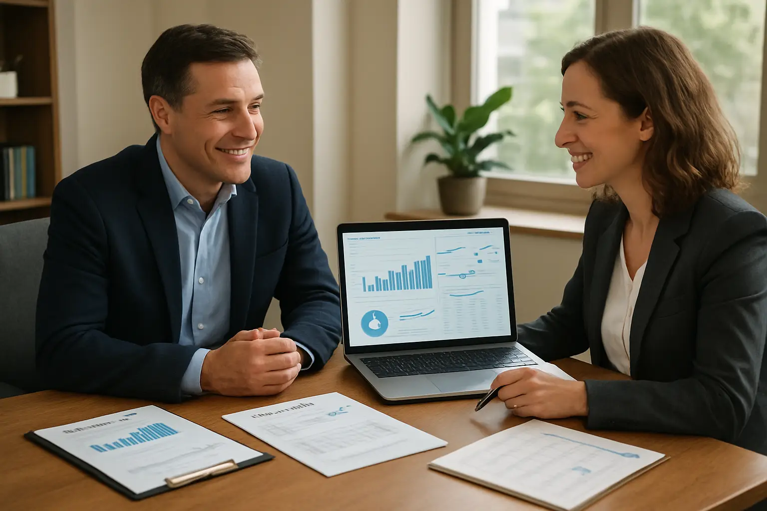 Surrey business owner booking a Virtual CFO strategic assessment with Phoenix Knight Financial Services