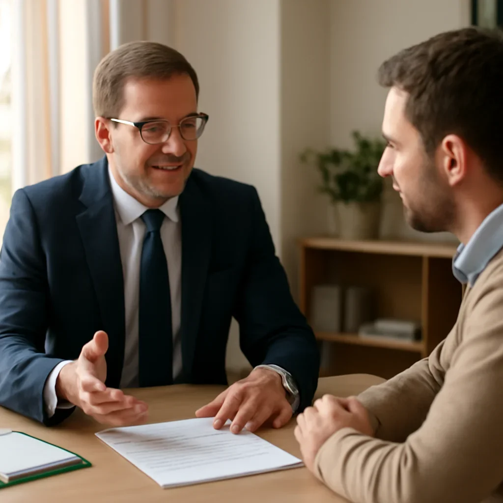 Advisor discussing what are probate fees in canada? with a client in Canada