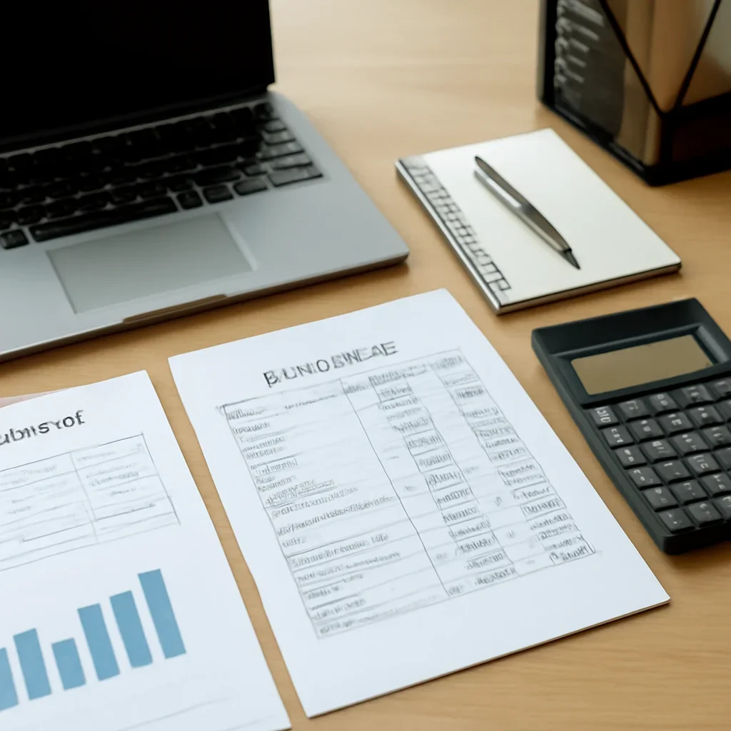 Infographic layout detailing the full range of small business accounting services including bookkeeping, tax planning, payroll, and cash forecasting