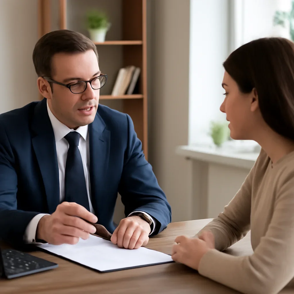 Phoenix Knight advisor reviewing a clear timeline and compliance options with a client to fix late tax filings