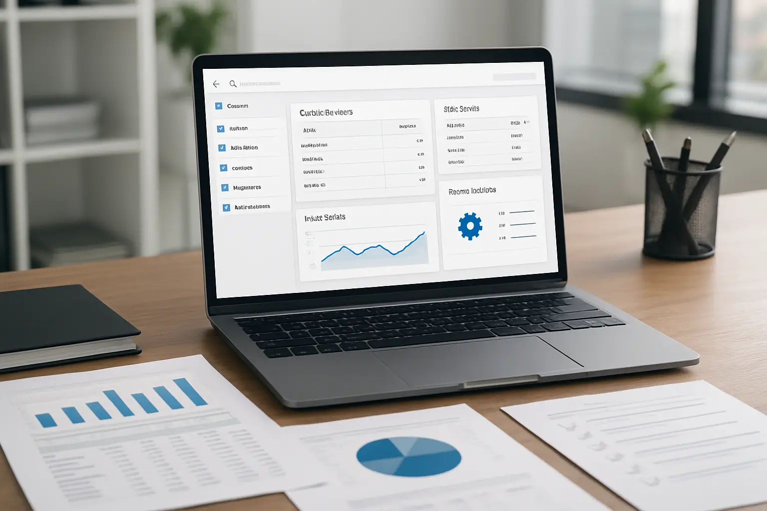 Clean Xero setup with chart of accounts GST codes bank feeds and invoice settings for a Surrey business